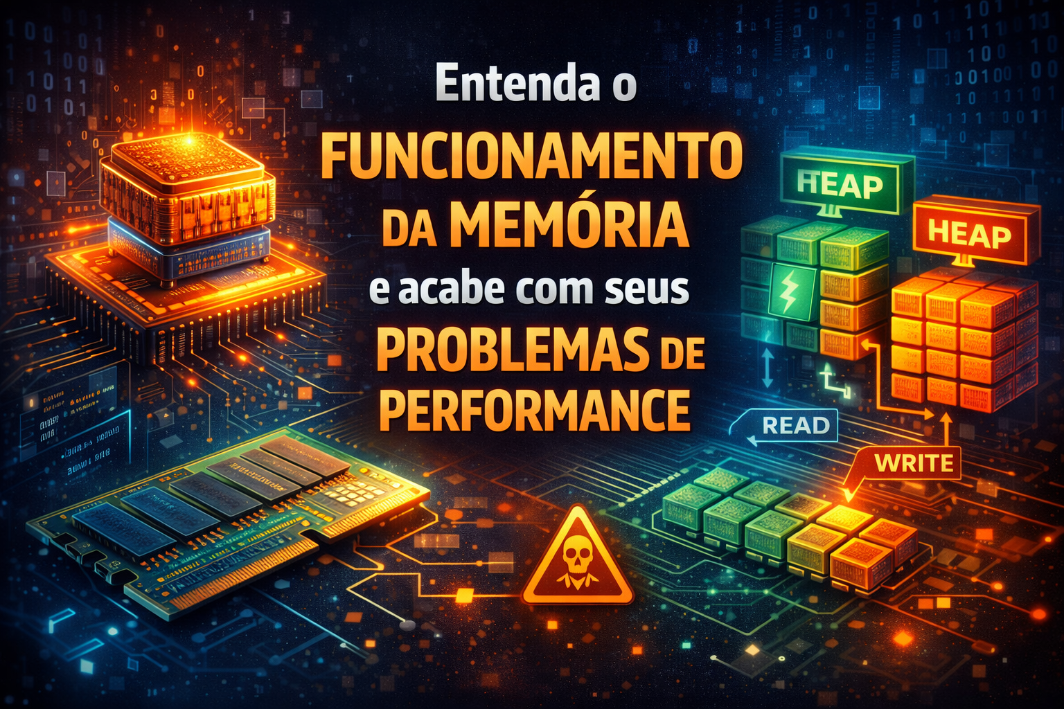 Entenda o funcionamento da memória e acabe com seus problemas de performance