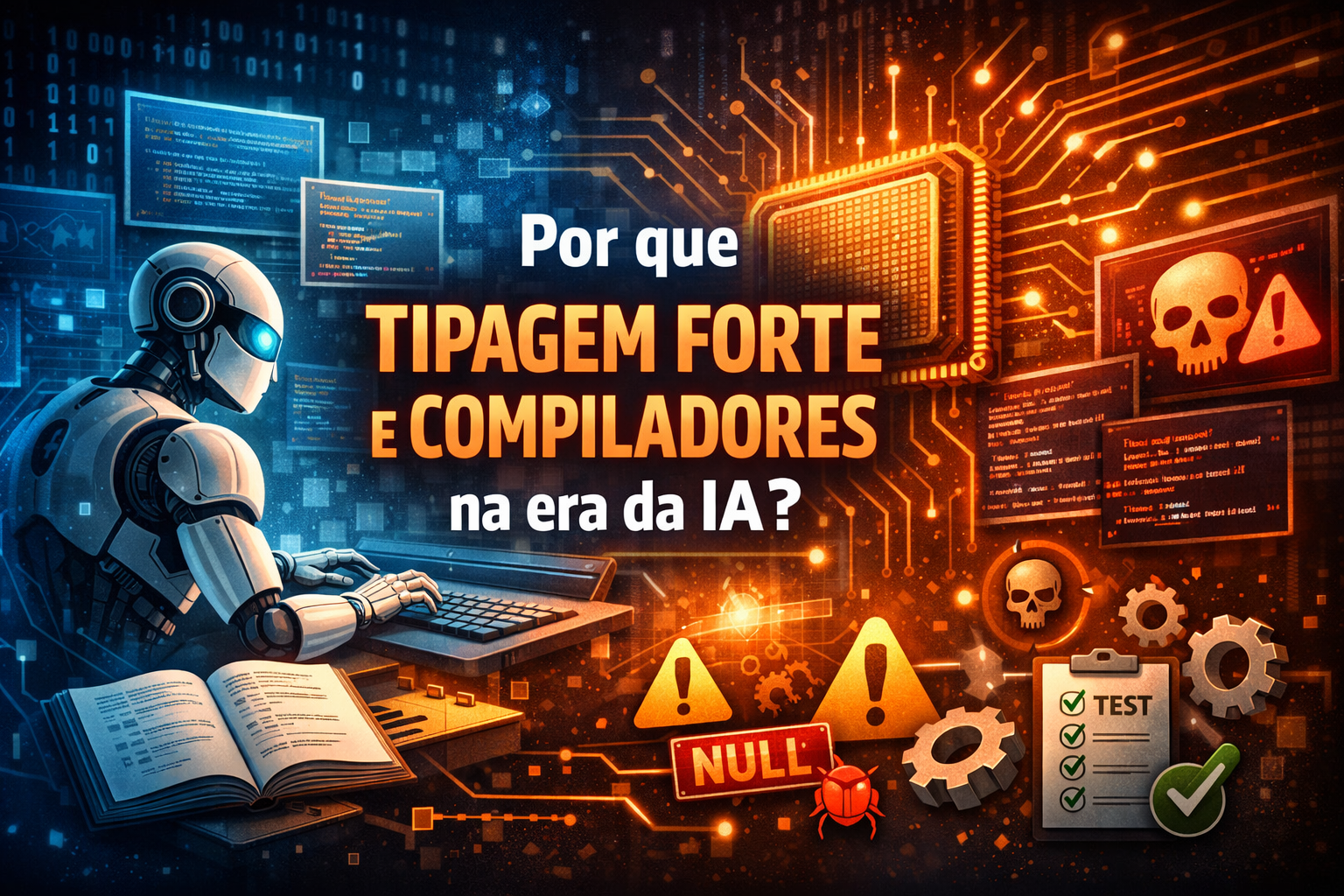 Por que tipagem forte e compiladores na era da IA?